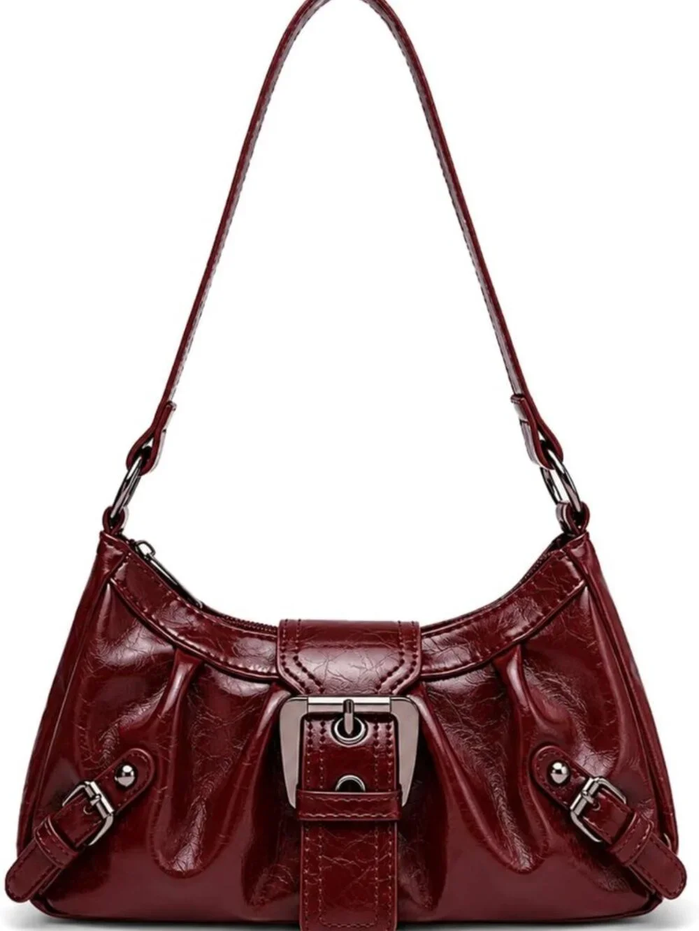 Trendy Y2K Small Hobo Bag | Cute Top Handle Clutch Purse | Punk Style Handbag